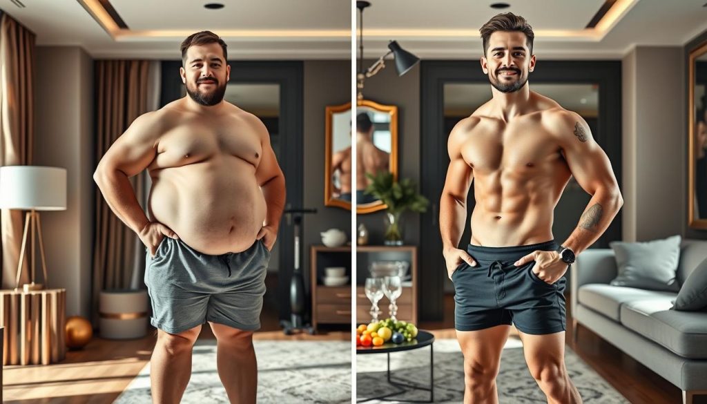 Scott Disick Weight Loss Comparison