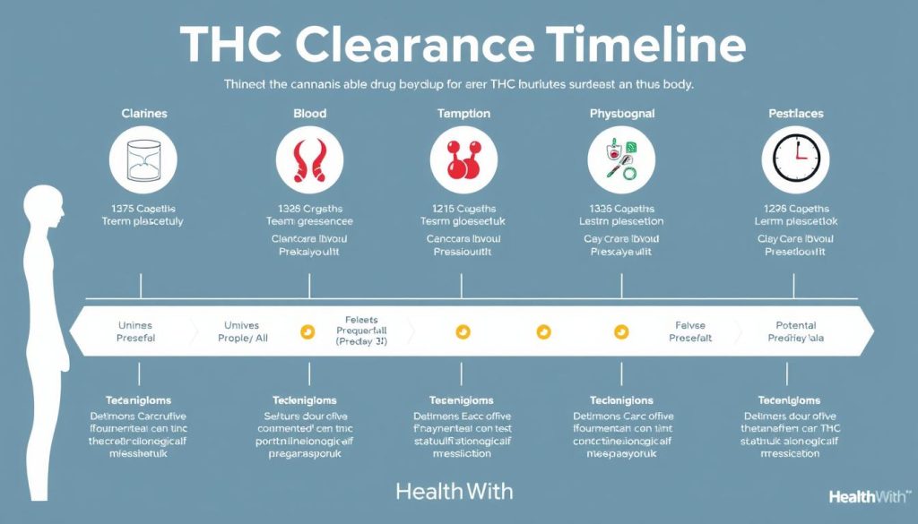 THC clearance timeline and weed drug test duration