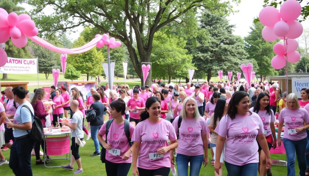 fundraising events for breast cancer