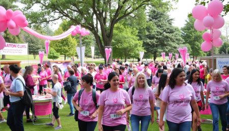 fundraising events for breast cancer