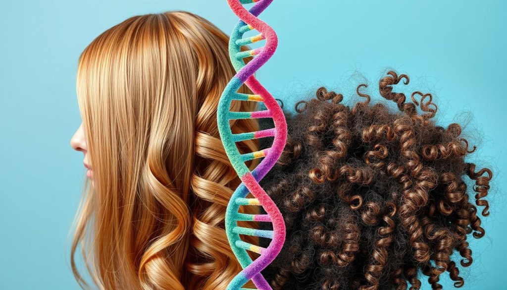 hair texture and genetic factors