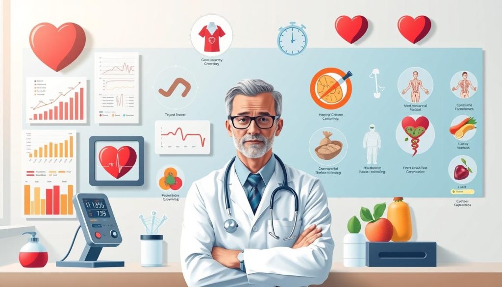 Assessing heart disease risk factors