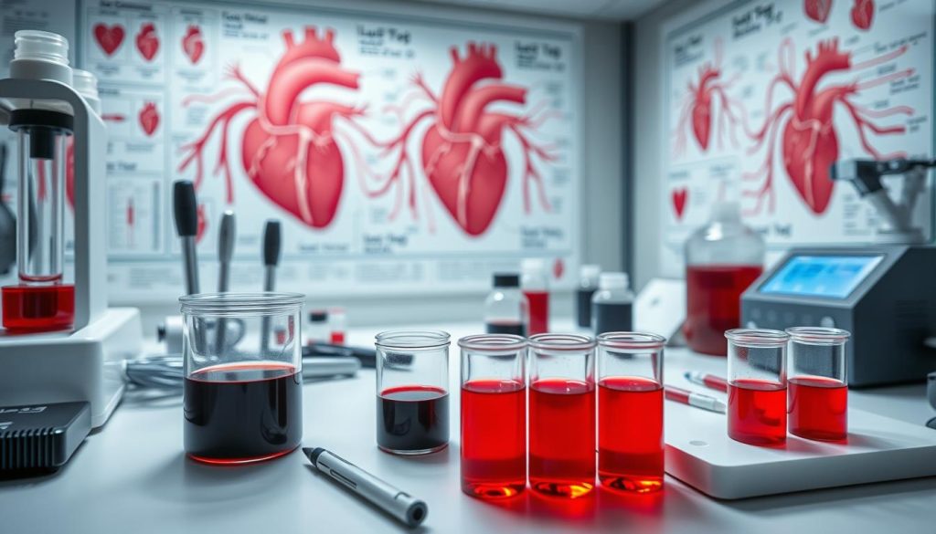 Blood tests for cardiovascular screening