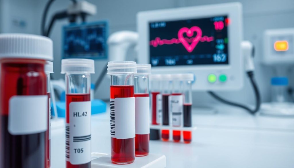 Blood tests for cardiovascular screening