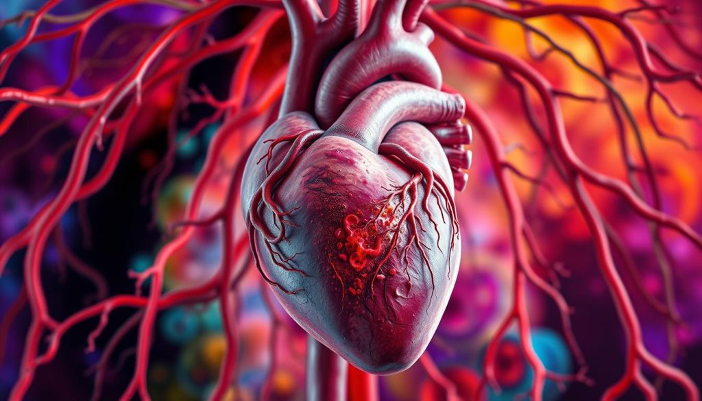 Cardiovascular disease illustration