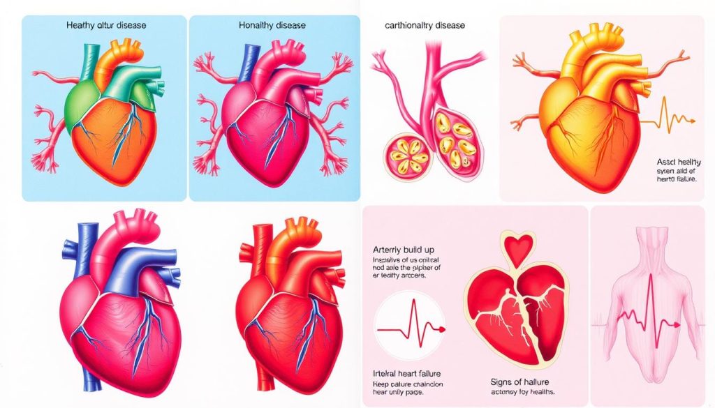 Common types of heart disease