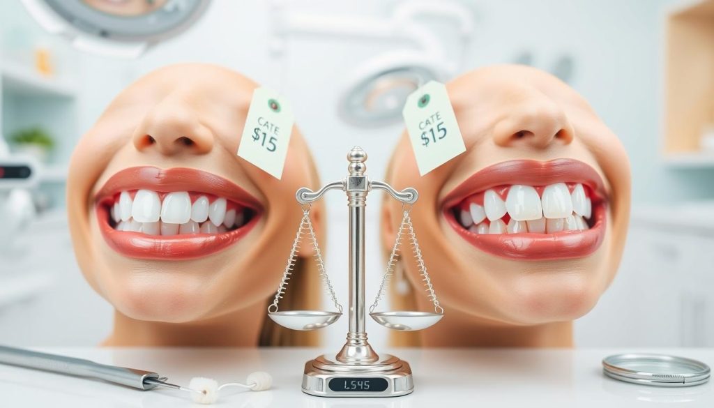 Comparative Costs in Cosmetic Dentistry