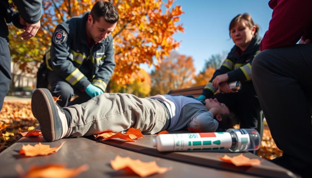 Emergency Response to Shellfish Anaphylaxis