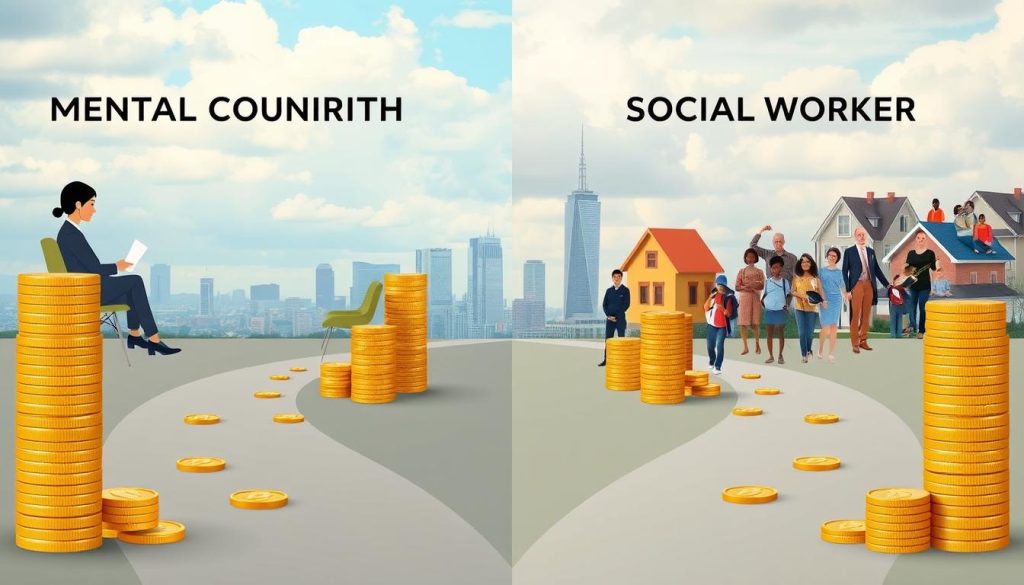 Income Disparity Between Counselors and Social Workers