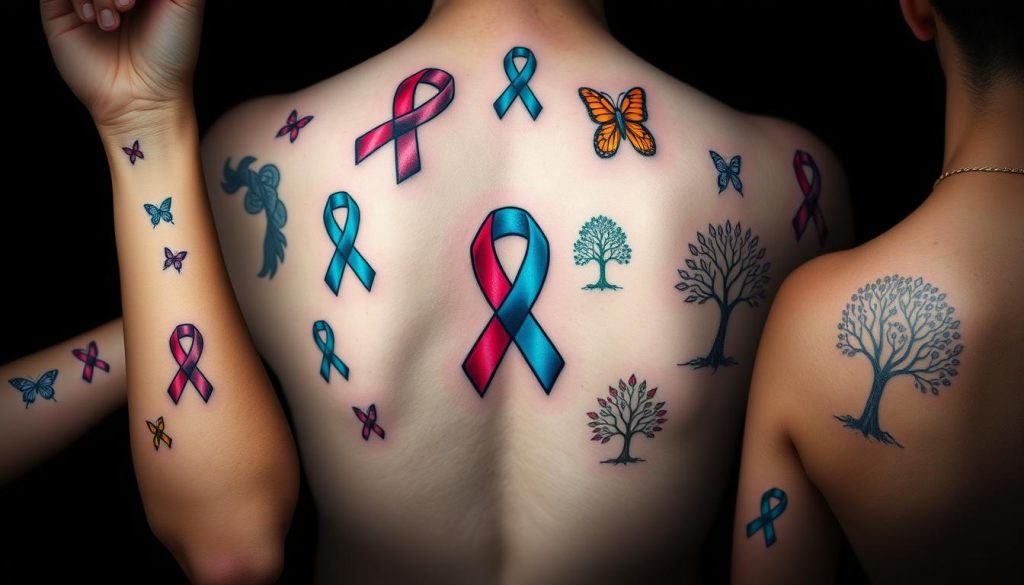 Lymphoma Tattoo Placement