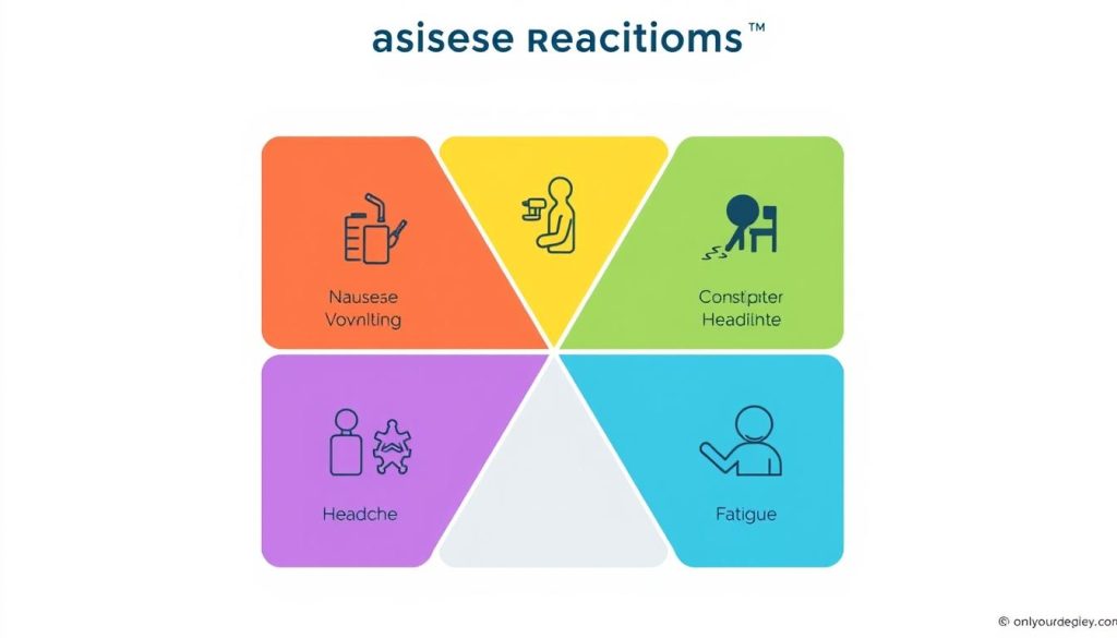 Semaglutide adverse reactions chart