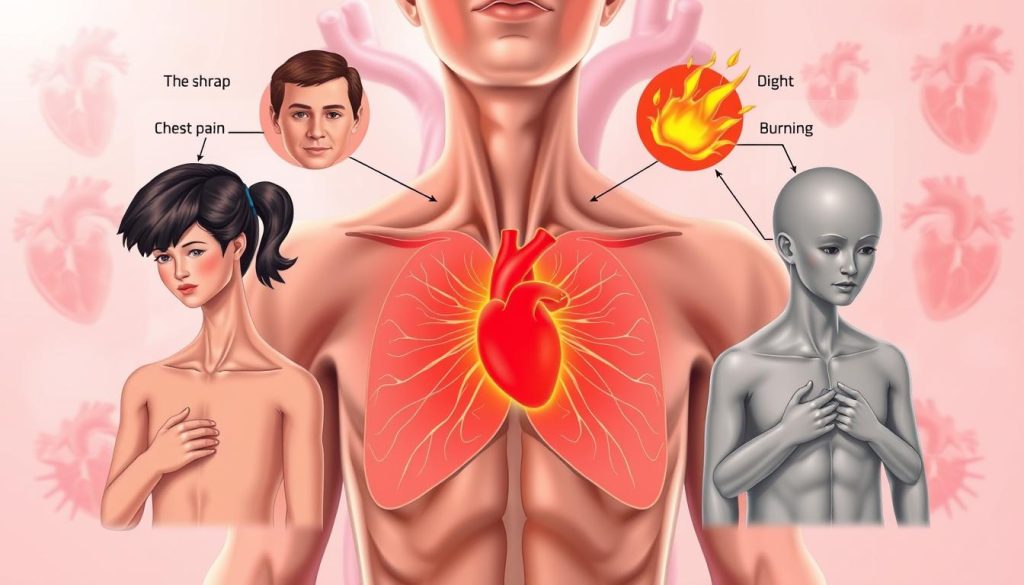 Types of chest pain