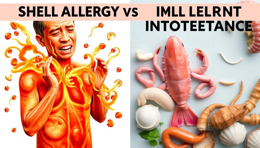 distinguishing allergies from intolerances