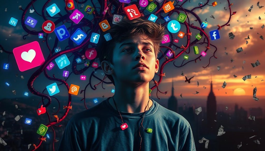 effects of social media on teen psyche