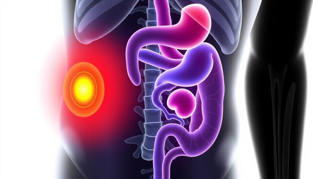 Abdominal pain diagram