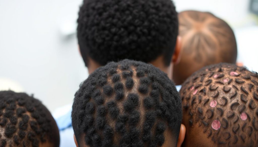 Afro hair transplant challenges