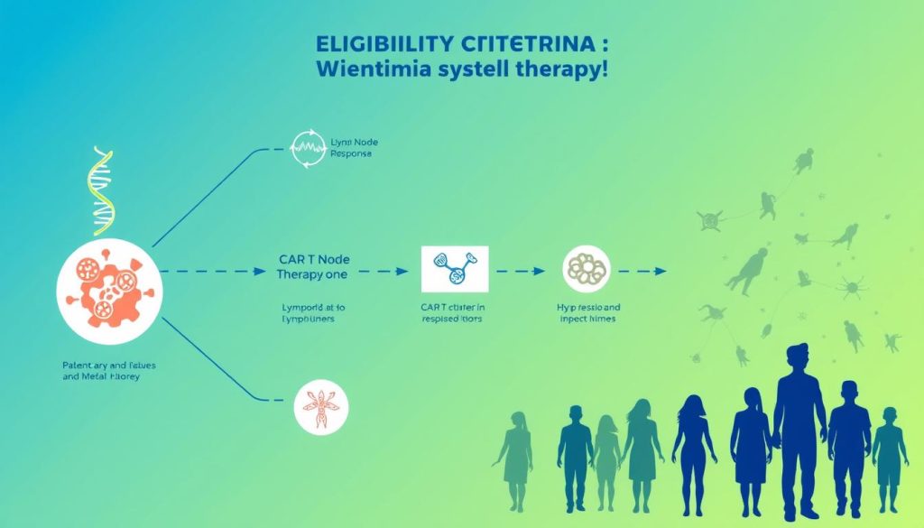 CAR T cell therapy eligibility criteria for lymphoma patients