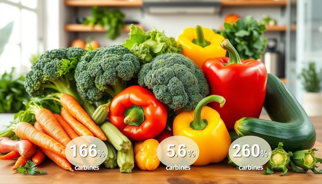 Carb Content of Popular Vegetables