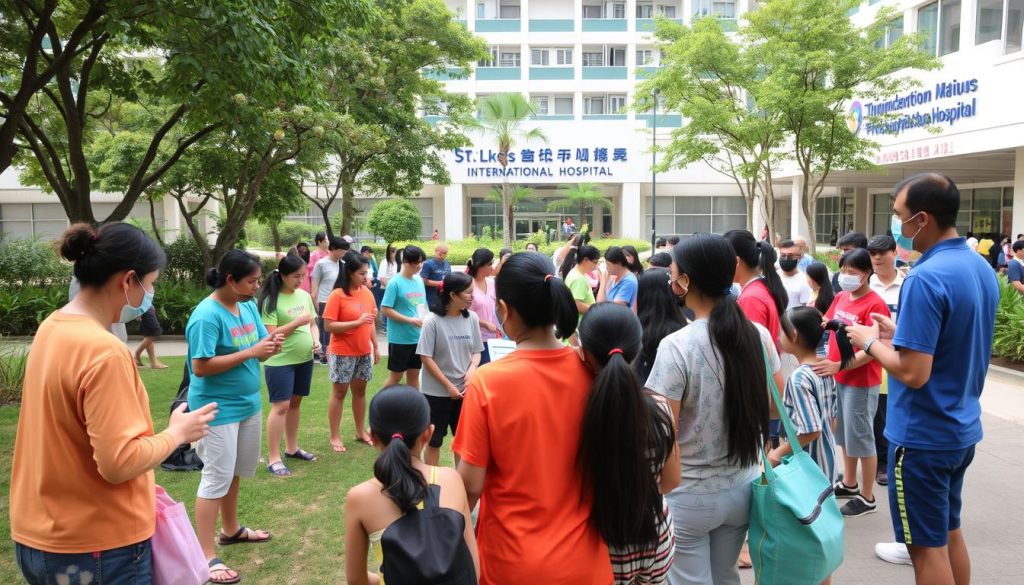 Community health program at St. Luke's International Hospital