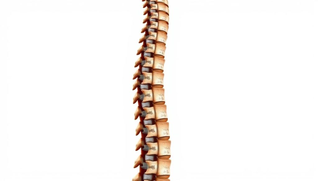 Detailed Spine and Nerve Diagram