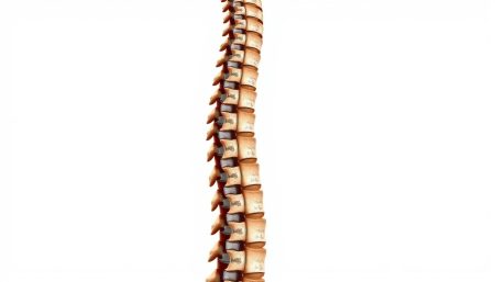 Detailed Spine and Nerve Diagram