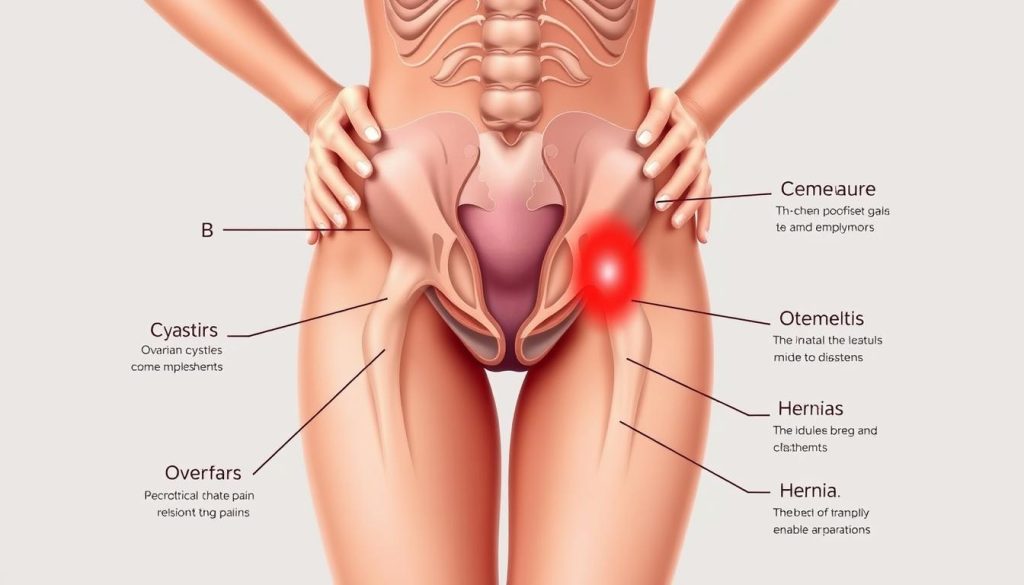 Exploring causes of inguinal pain in women