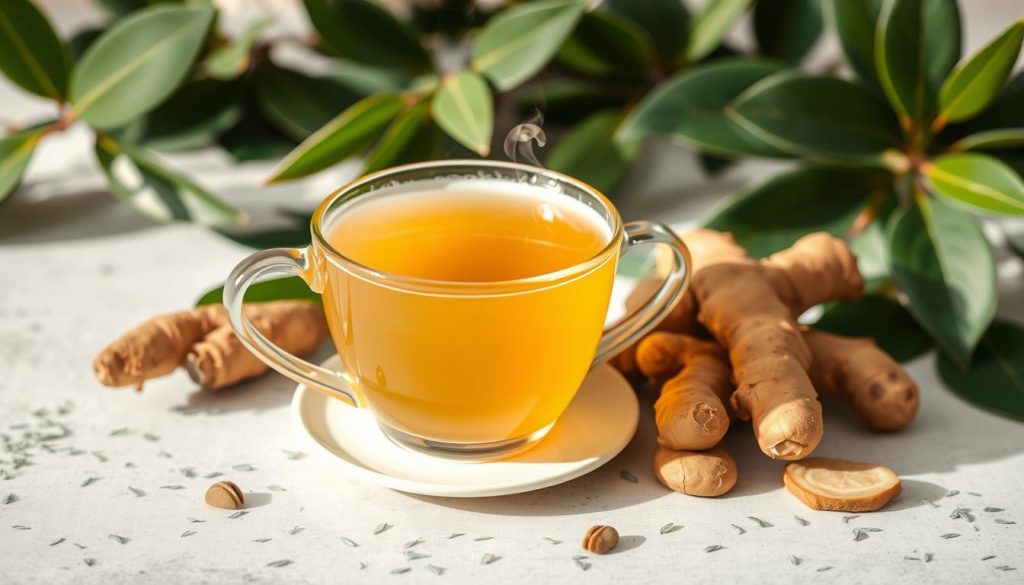 Ginger tea for GERD symptoms