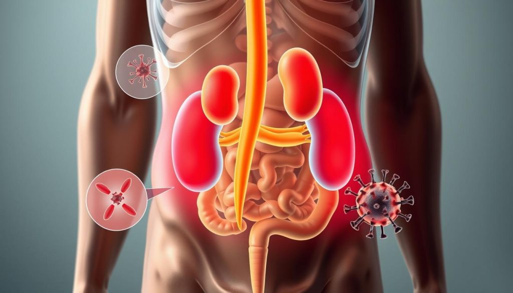 Kidney infections and Gastroenteritis