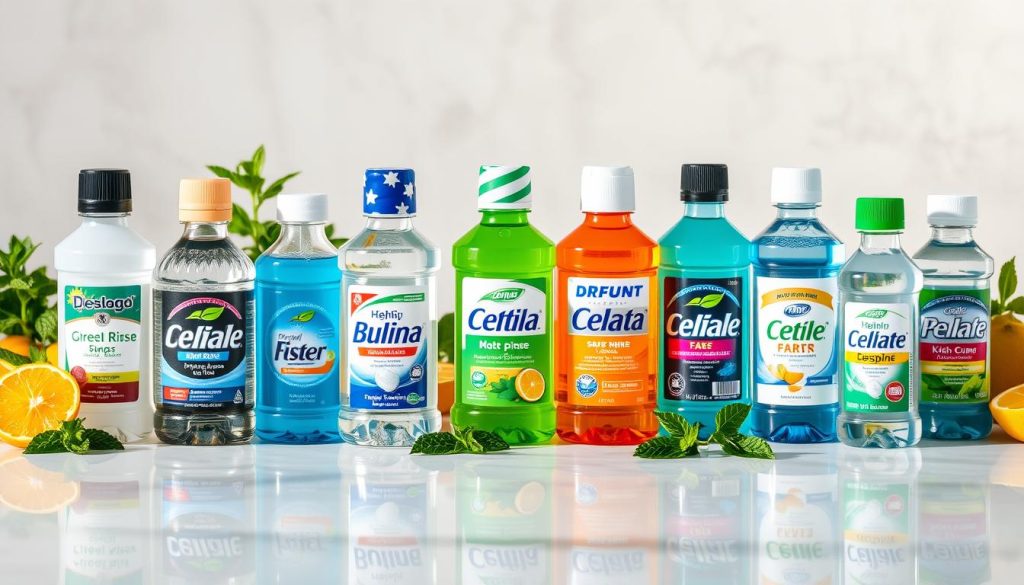 Leading mouth rinse brands comparison