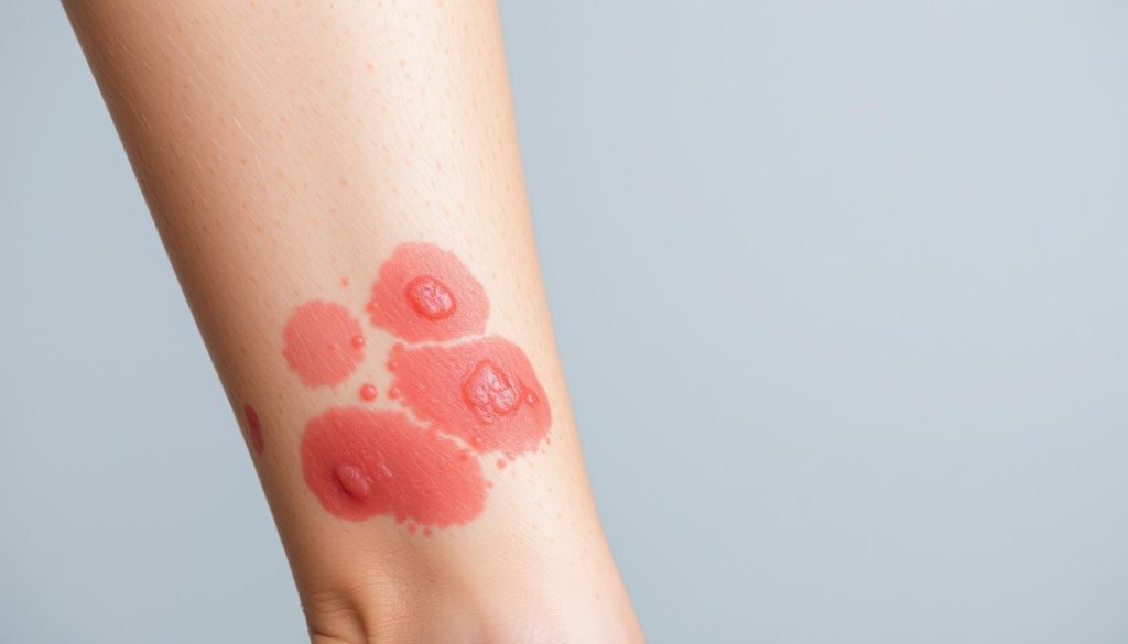 Leg Rash Symptoms Image