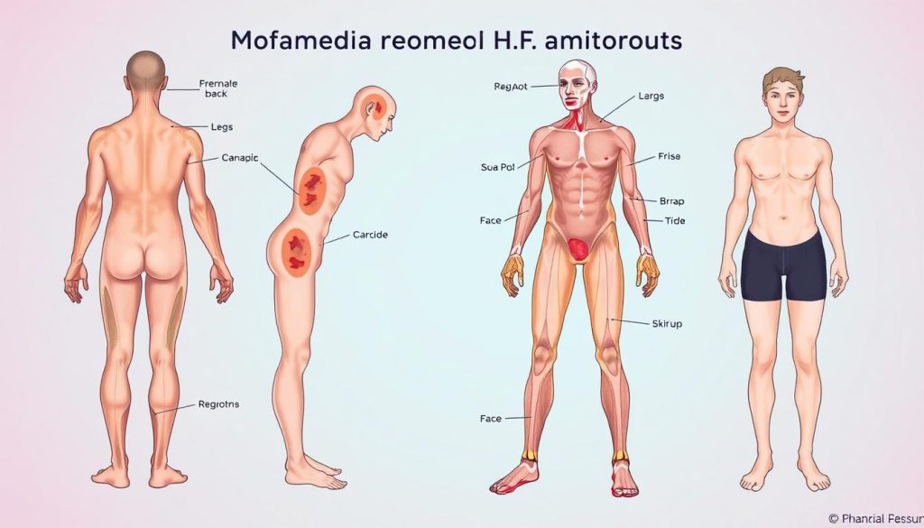 Melanoma cancer locations