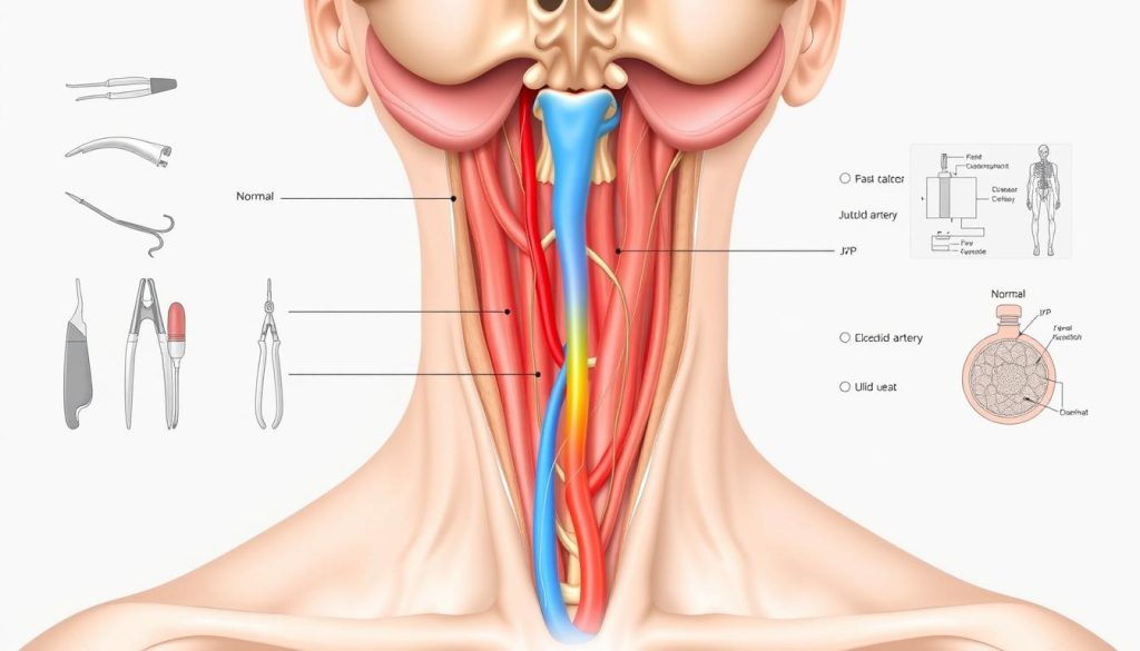 Patient education on raised JVP