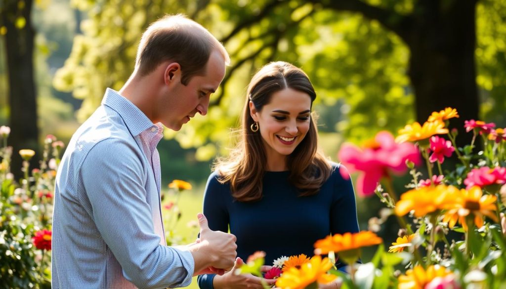 Prince William supporting Kate Middleton