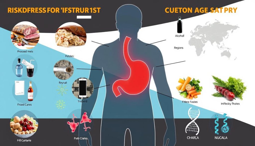 Risk factors for stomach cancer