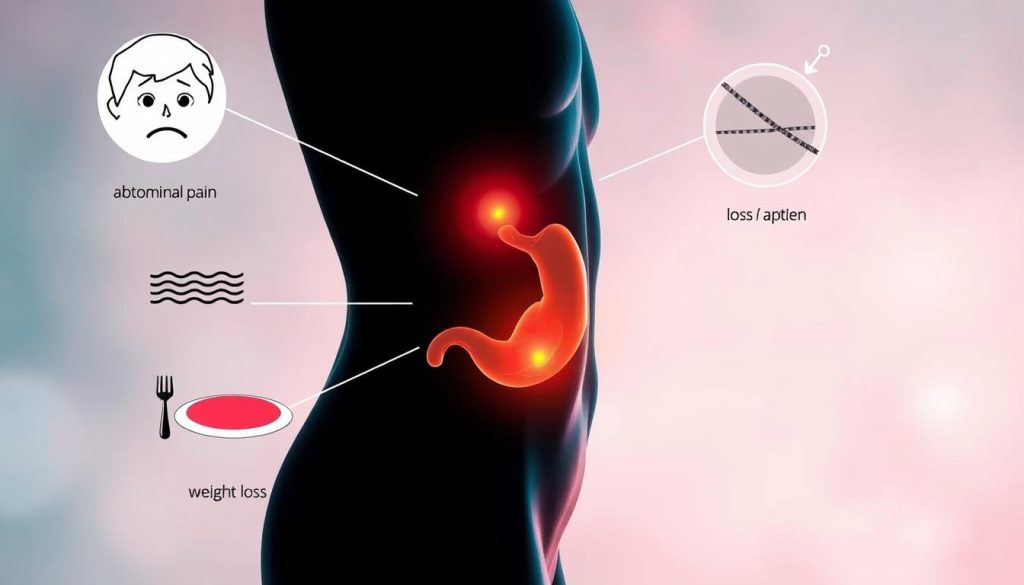 Signs of stomach malignancy