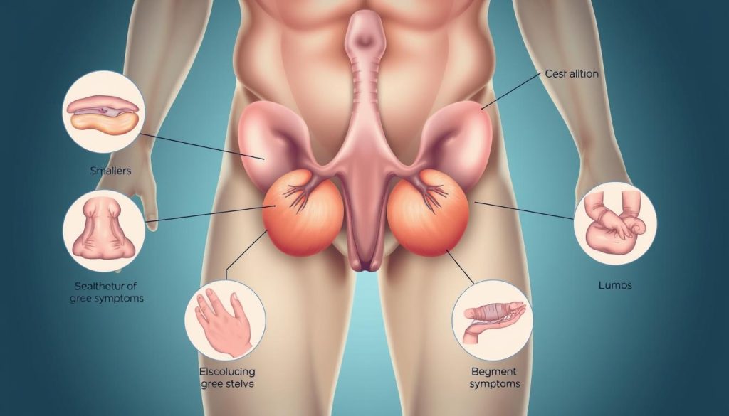 Testicular cancer symptoms