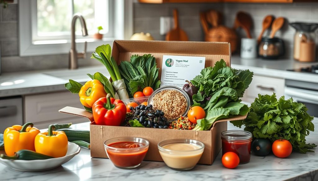 Unboxing Vegan-Friendly Meal Delivery