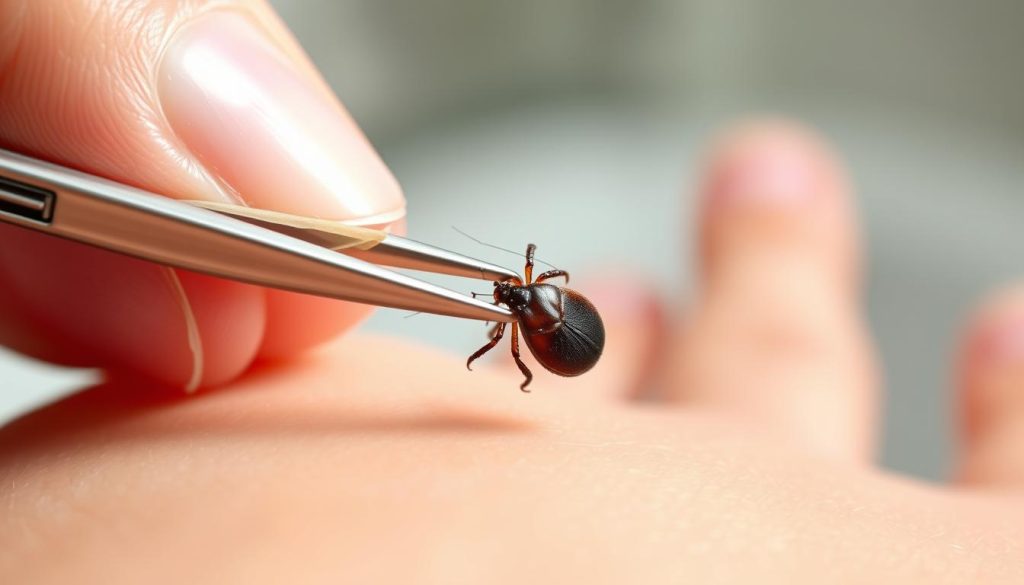 best way to remove tick head