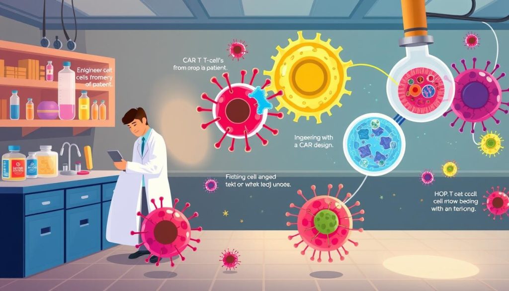 car t-cell therapy process