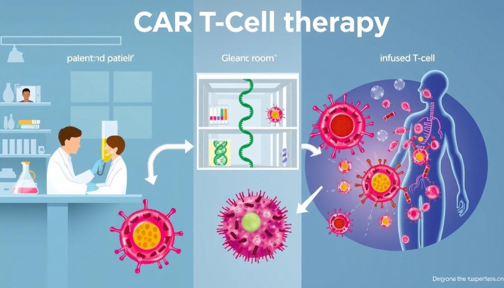 car t-cell therapy process