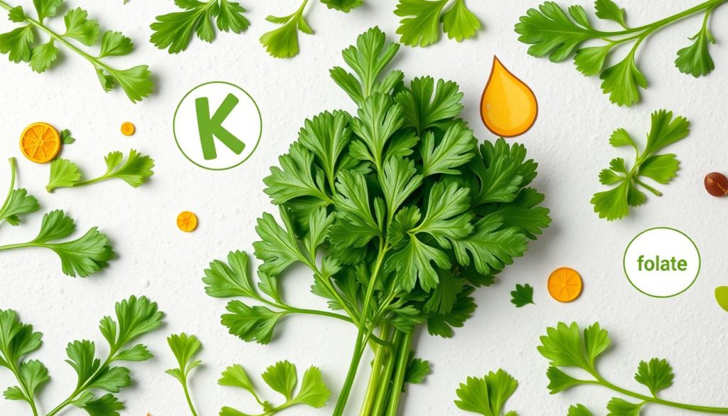 parsley vitamins and minerals