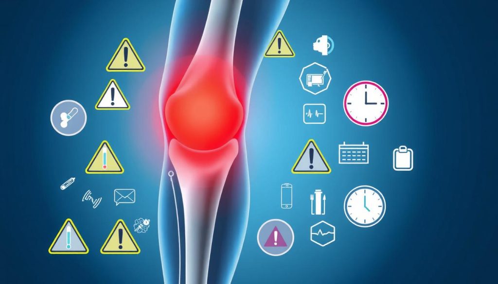 Bad signs after ACL surgery