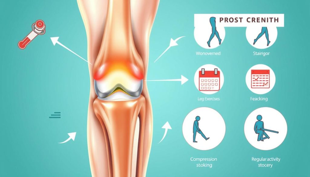 Blood clots after knee surgery prevention