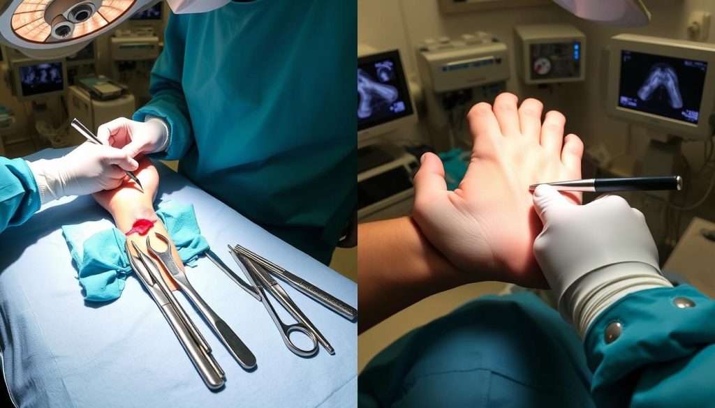 Carpal tunnel surgery techniques