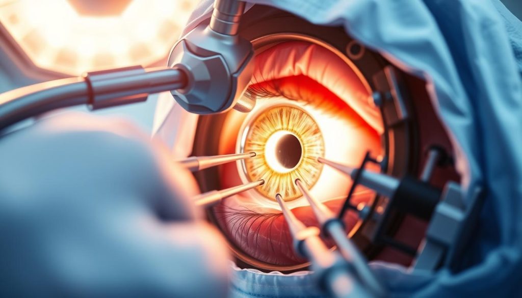 Cataract removal surgery