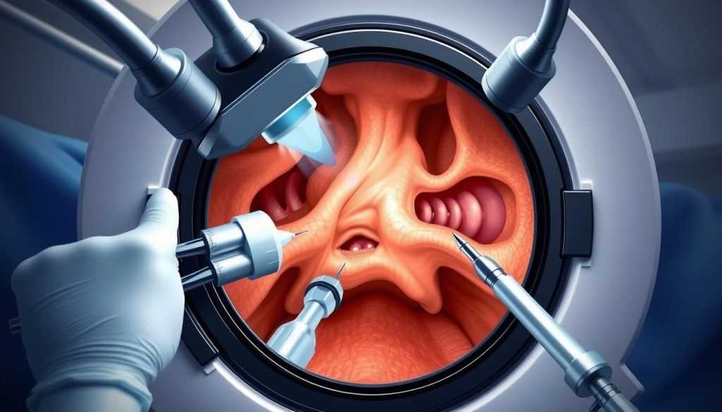 Endoscopic sinus surgery procedure