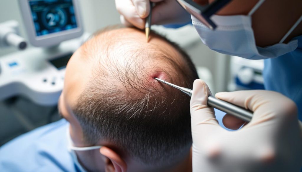 FUE hair transplant UK procedure