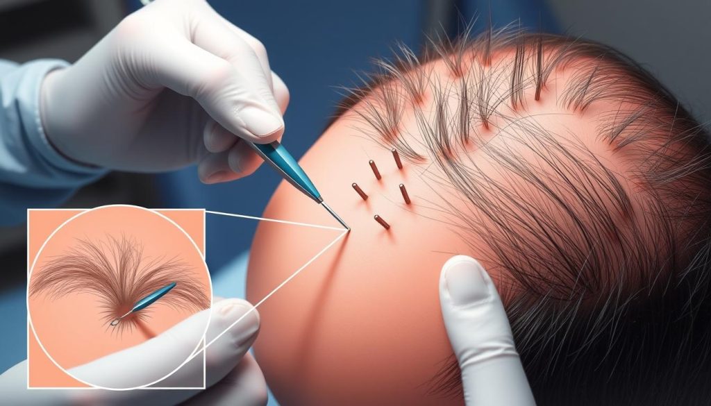 Follicular unit extraction procedure