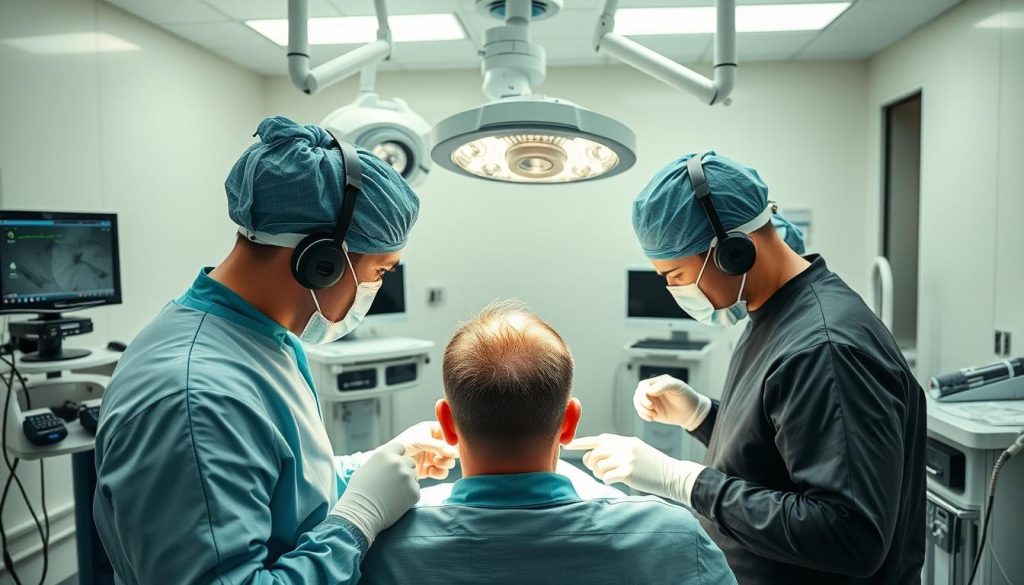 Hair transplant surgery Britain innovation