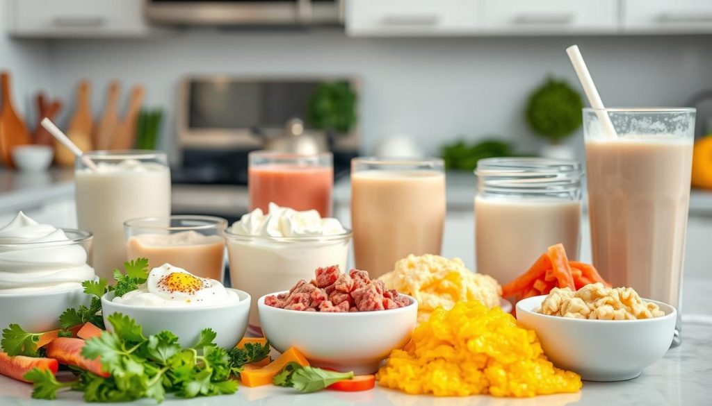 High-protein soft foods for post-surgery nutrition